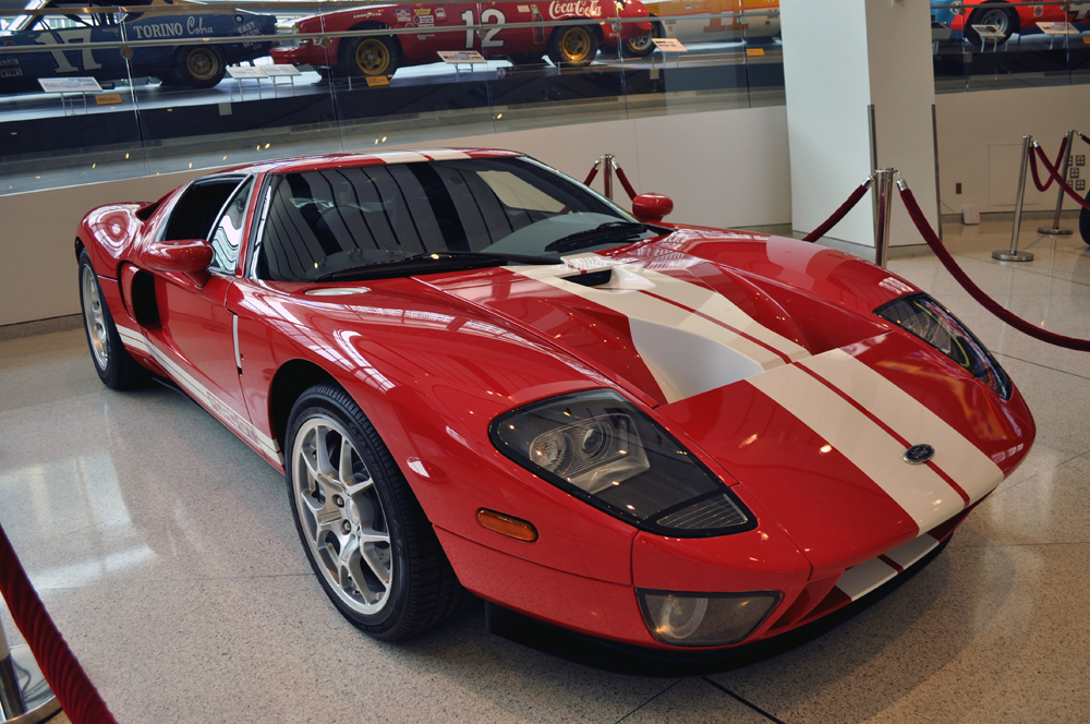 2005 Red Ford GT