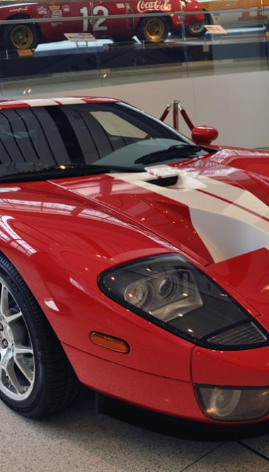 2005 Red Ford GT